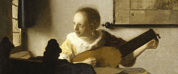 Donna con il liuto 1662-1663-Vermeer-241x528