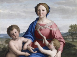 madonna col bambino e san giovannino brescia - 324-241